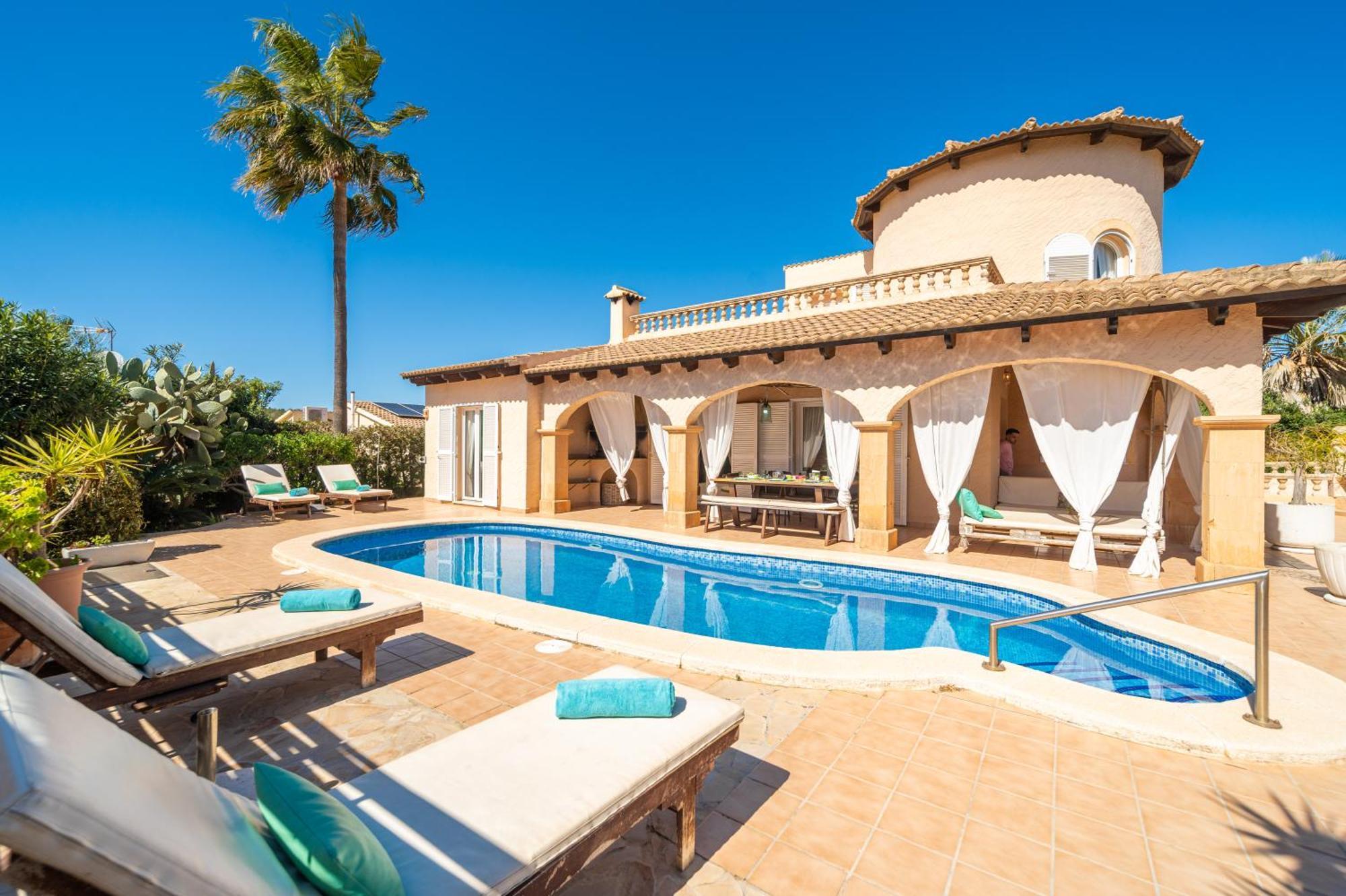 Villa Son Serra, Pool And Chill Out Close To The Beach Son Serra de Marina Bagian luar foto