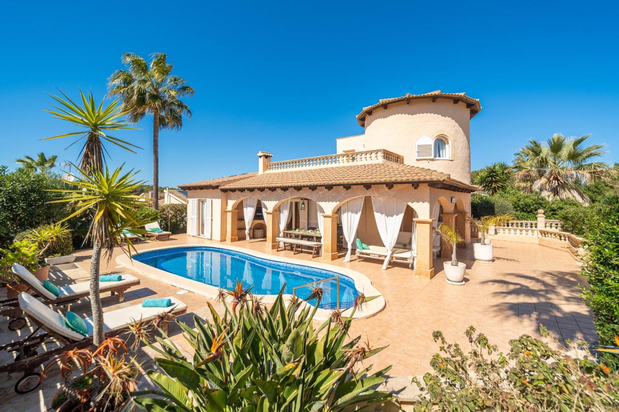 Villa Son Serra, Pool And Chill Out Close To The Beach Son Serra de Marina Bagian luar foto