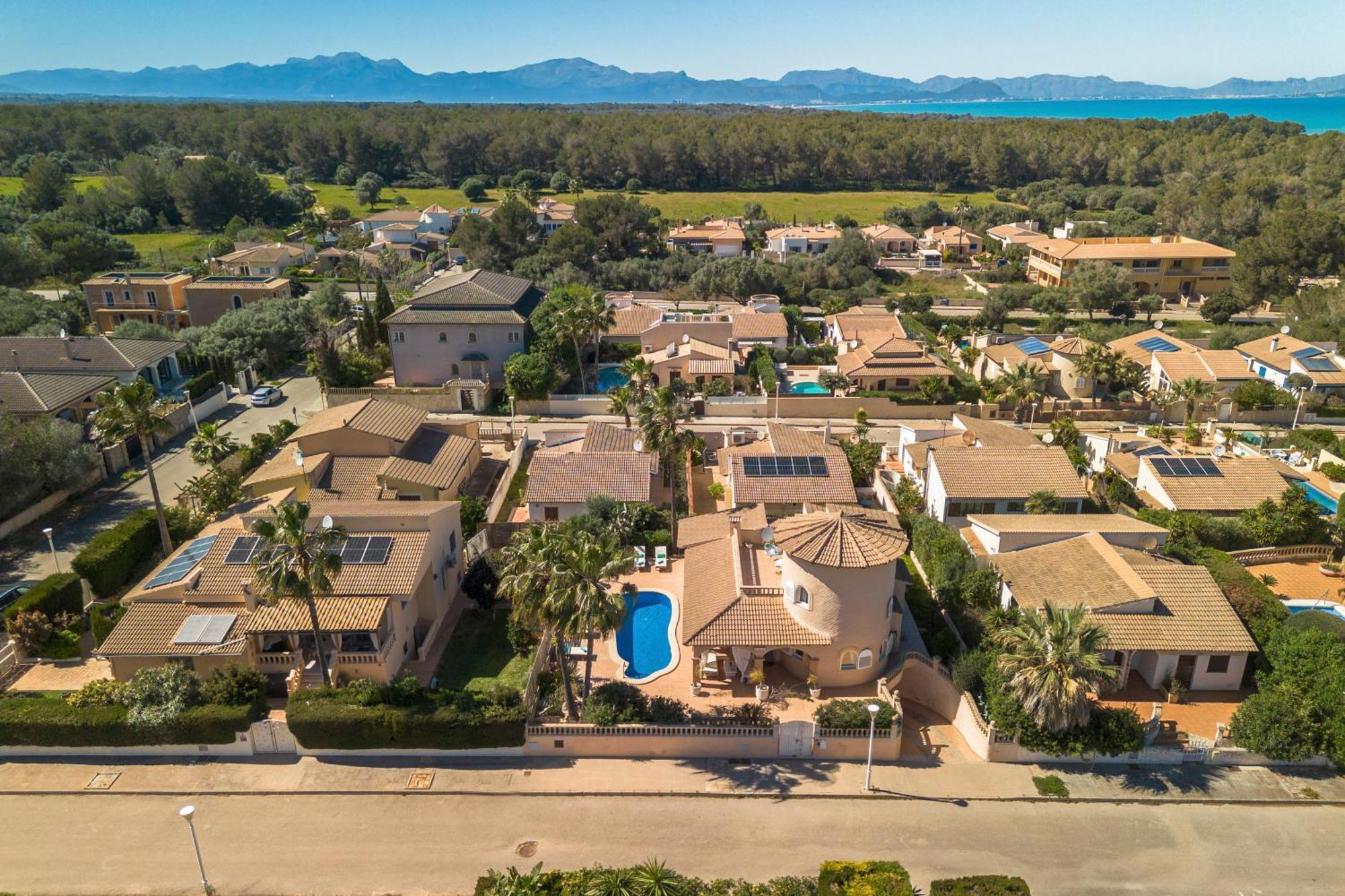 Villa Son Serra, Pool And Chill Out Close To The Beach Son Serra de Marina Bagian luar foto