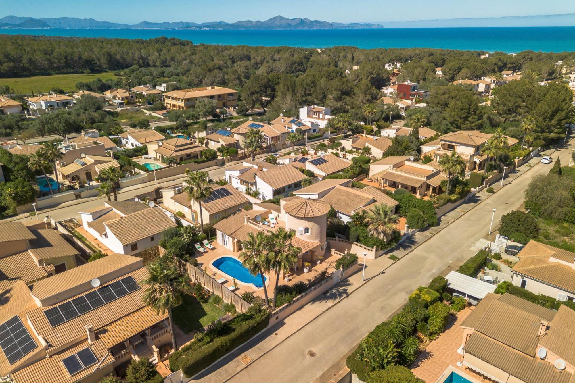 Villa Son Serra, Pool And Chill Out Close To The Beach Son Serra de Marina Bagian luar foto